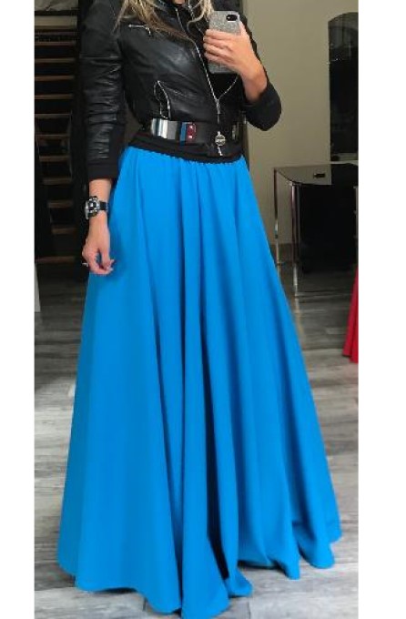 DLOUHÁ SUKNĚ - maxi sukně BOROS-SK-L-LBL 02